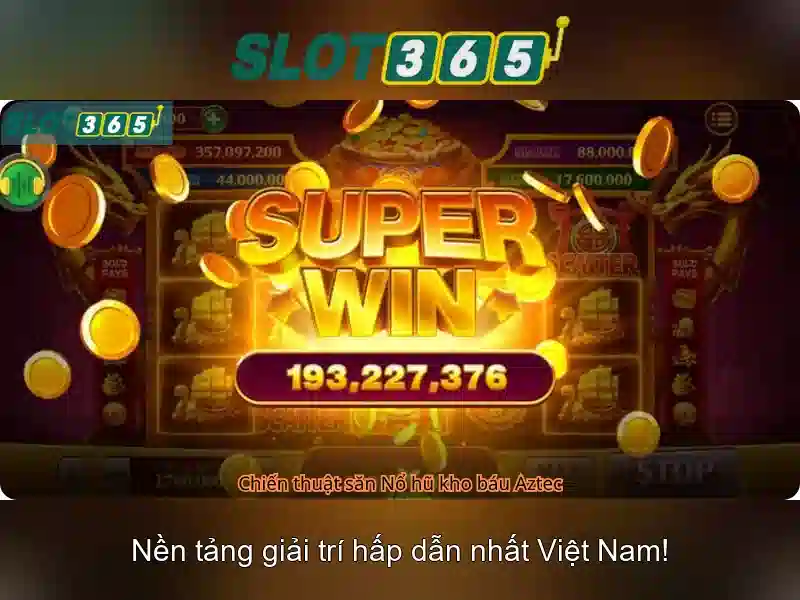 Slot365: Trải nghiệm máy xèng trực tuyến đỉnh cao