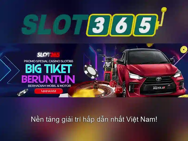 Các trò chơi nổi bật trên Slot365